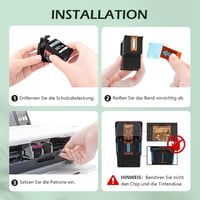 HP 301XL kompatibilis tintapatron szett, fekete és színes, Envy és DeskJet nyomtatókhoz 5