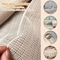 Lusee Csúszásgátló Szőnyegalátét 50x80cm - Vágható PVC Szőnyegmatrac 6