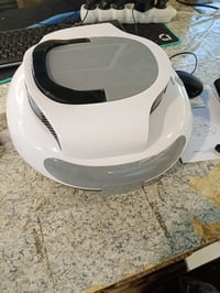 POOLPURE Vezeték Nélküli Medencetisztító Robot Fehér, Önparkoló, LED — hibás, alkatrésznek: nem kapcsol be (állapot: lásd a 2. képet) 6