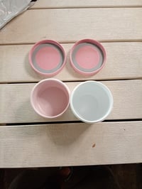 Súprava stohovateľných dóz na desiatu Mepal Mio Little Dutch Fairy Garden – 175 ml + 275 ml – vhodné do mikrovlnnej rúry a mrazničky – 2-dielna súprava — 2 kusy 4