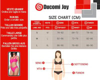 Ducomi Joy Monovállú Push Up Bikini Fürdőruha Brazil Alsóval, M-es 4