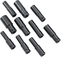 Katsu 1/2" Mély Dugókulcs Készlet 10 db (8-24 mm) - S2 Acél Ütvecsavarozóhoz, Autó, Motor Szereléshez, Műhelyekbe, Hordtáskával 3