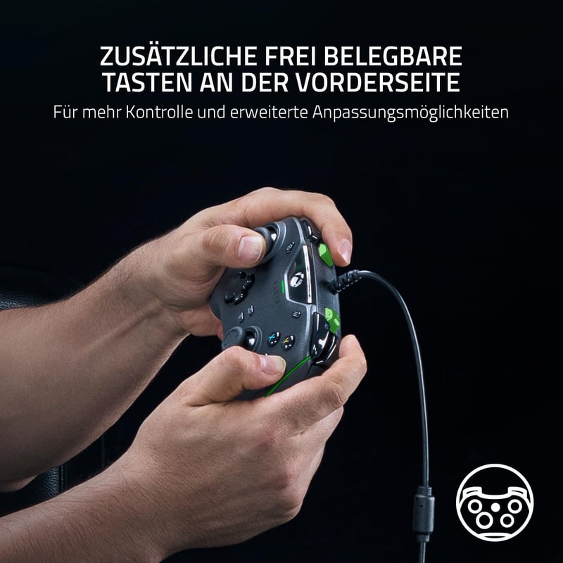 Razer Wolverine V2 Xbox és PC kontroller - Vezetékes, programozható, Hair-Trigger