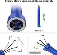 Housolution Clește Magnetic cu Patru Gheare - Cu Mâner Flexibil și Lumină LED, Instrument Flexibil de Extindere Lungă pentru Gunoi, Chiuvetă și Sifoane 4