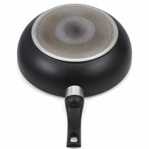 Tefal Unlimited On G25919 wok serpenyő 28 cm, titánium 6X karcálló tapadásmentes bevonattal, Thermo-Signal jelzővel, indukciós – Használt