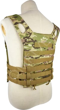 JPC Taktikai Mellény Airsoft Vadászoknak - Terepszínű MOLLE Rendszerű 3