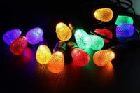 Törésálló E27 LED Színes Izzó Készlet Kültéri Füzérekhez - 15db S14 5