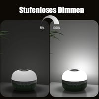 Tölthető RGB LED kempinglámpa 5200mAh, 6 fényerő, mágnessel - Túrázáshoz 3