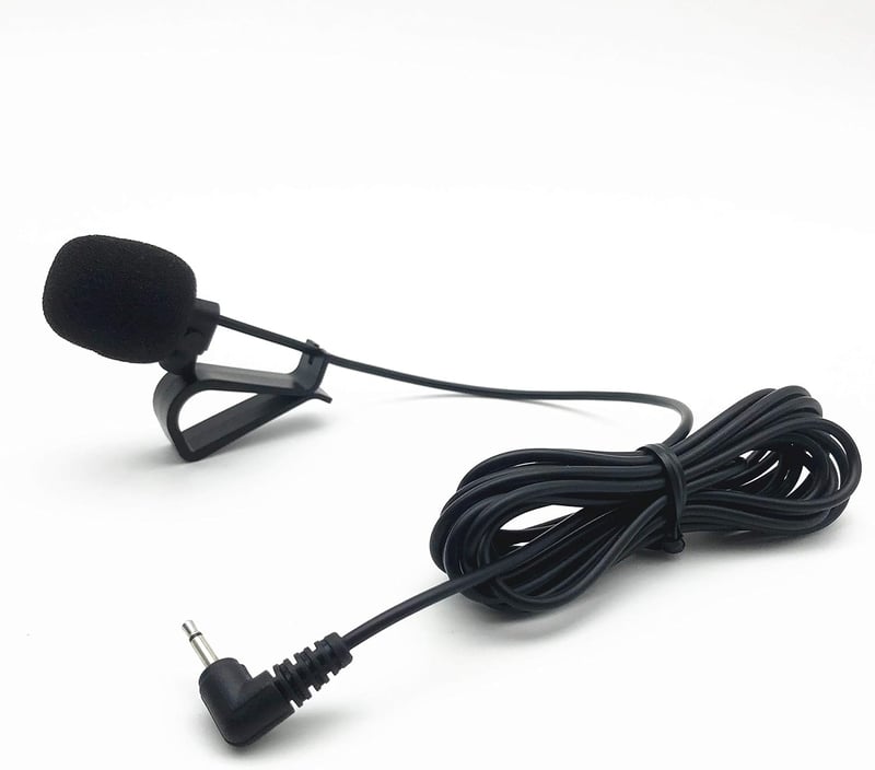 Pioneer autórádió mikrofon - 2,5 mm-es külső mikrofon AVH DVD-s fejegységekhez