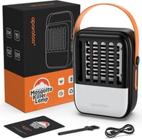 Tiptop Home 2in1 Napelemes Szúnyogirtó Lámpa 1200 mAh USB Tölthető Rovarcsapda LED Világítással - Kertbe, Beltérre, Kültérre 8