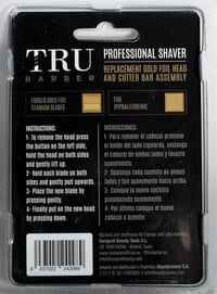 Tru Barber Thebero professzionális férfi villanyborotva 10.000 fordulat/perc, 0 mm-es vágás 8