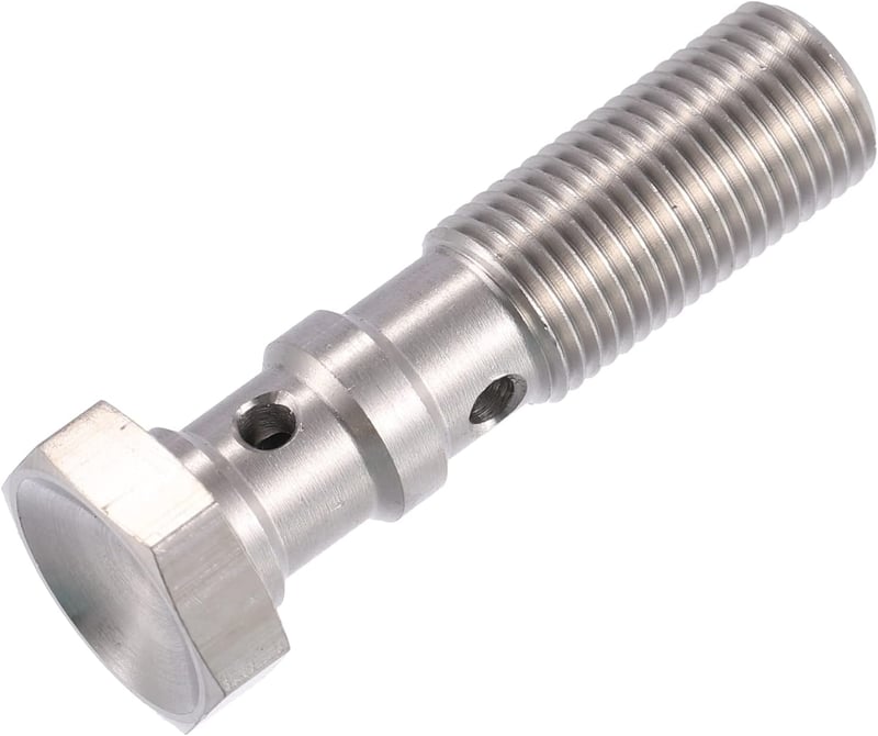 Autohaux M10x1.25 Turbó Fékvezeték Csavar Dupla Banjo Csavar 39mm