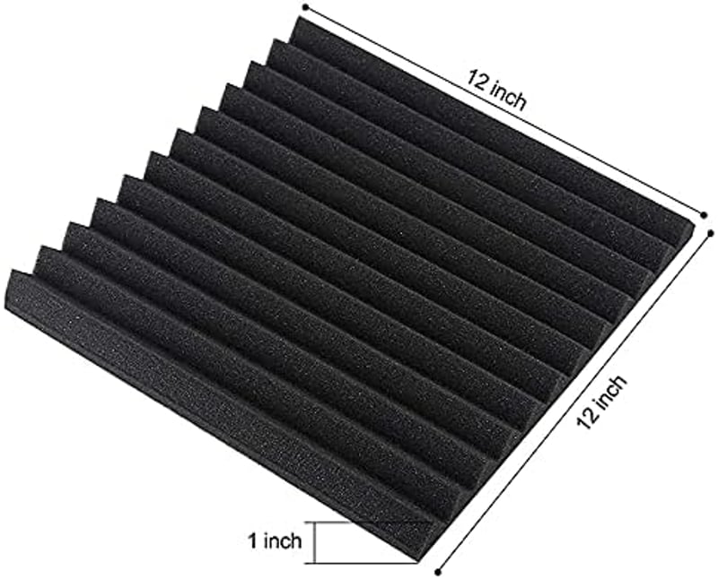 EIAOSI 60 db-os hangszigetelő panel stúdióhoz, 2,5x30x30 cm
