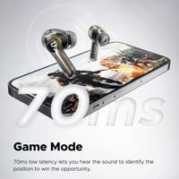 SoundPEATS Capsule3 Pro Hi-Res Bluetooth Fülhallgató, LDAC, Hibrid Aktív Zajszűrés, 6 Mikrofon, 52 Órás Üzemidő, Átlátszó Fekete 7