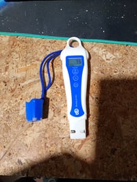 Vreckový pH meter Bluelab pH Pen, vodotesný, na meranie pH a teploty, s jednoduchou kalibráciou a dvojitým spojením — používaný (stav: viď 2. obrázok) 2