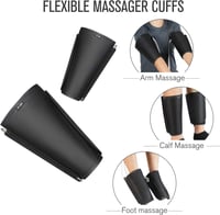 FIT KING Légkompressziós Lábmasszírozó Vádlira és Lábfejre - 2 Üzemmód, 3 Intenzitás, Kézi Vezérlővel - Fekete Relaxáló Masszázs Készülék

A 4