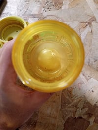 Sticlă pentru copii ion8 Evo Baby Lions 350 ml, galbenă, etanșă, deschidere cu o singură mână, fără BPA — testată (stare: vezi a doua imagine) 4