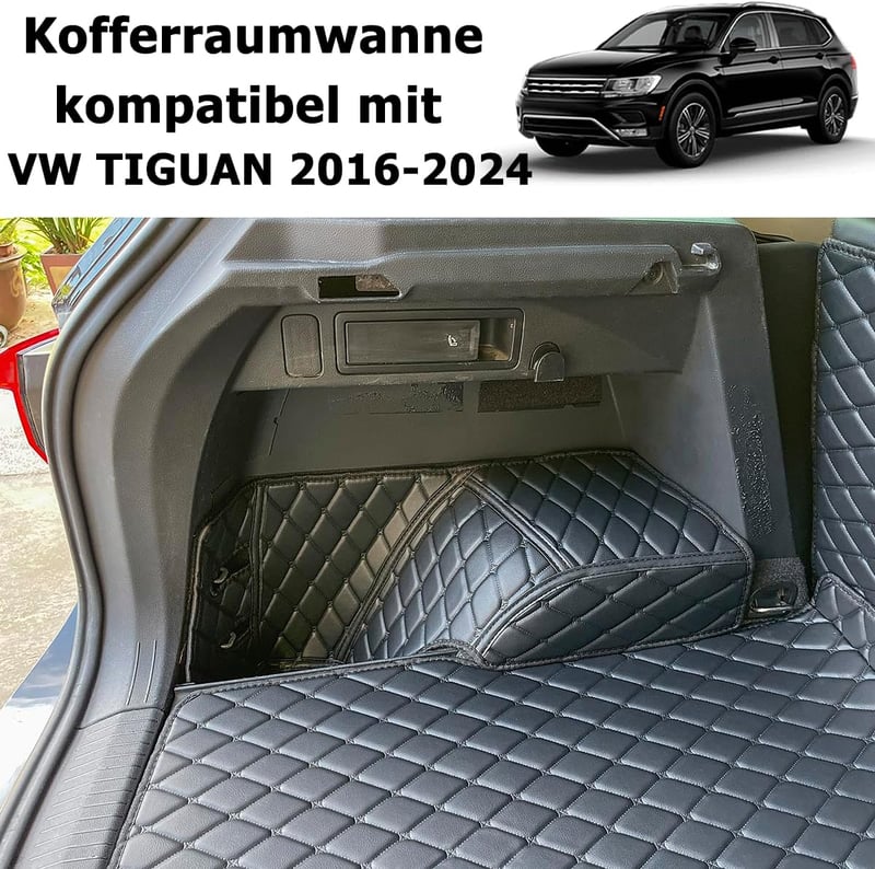 7DEEKEI VW Tiguan II 2016-2023 csomagtartó védőlap Standard modellhez