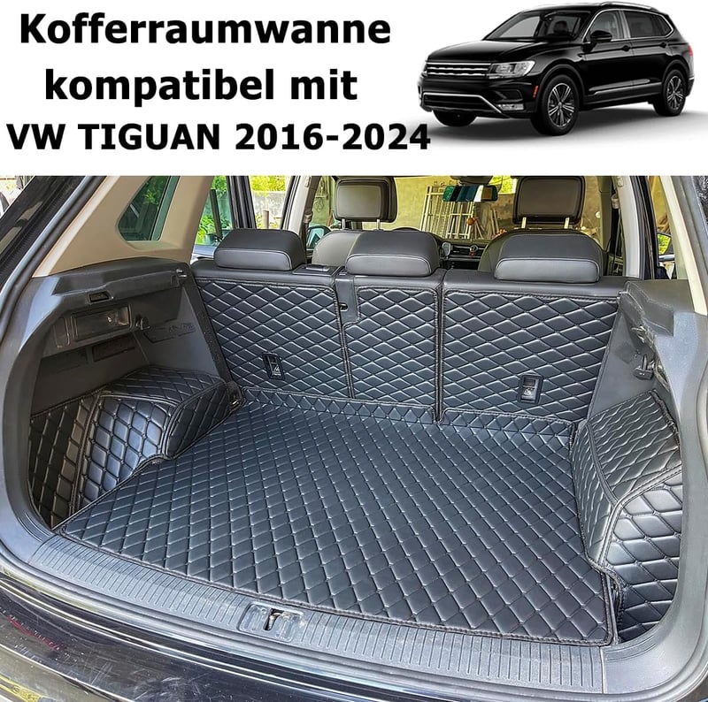 7DEEKEI VW Tiguan II 2016-2023 csomagtartó védőlap Standard modellhez