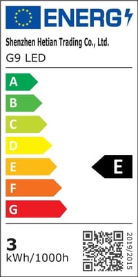 Philips G9 LED Izzó 9W Meleg Fehér, Energiatakarékos 3db 10