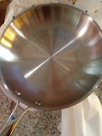 Tigaie din oțel inoxidabil Ziruma 24 cm, oțel de calitate medicală, fără PFOA, compatibilă cu inducție, rezistentă la cuptor până la 260°C, distribuție uniformă a căldurii 2