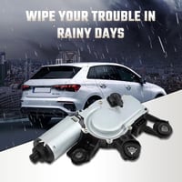 Uenopedin MJ Hátsó Ablaktörlő Motor Audi A3 A4 A6 Q5 Q7 modellekhez - 8E9955711A/B kompatibilis alkatrész 5