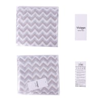 Vicloon 135x135cm Mosható Etetőszék Alátét - Vízálló Babaszőnyeg Hullámmintával 8