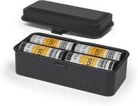 Kodak retro acél filmtároló doboz 120/135 tekercsekhez, fekete 8