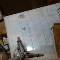 Prenosná súprava na okno pre klimatizáciu Raguso, 4-dielna ventilačná súprava z PVC a ABS — na predaj sú prvky zobrazené na obrázku (stav: pozri 2. obrázok) 2