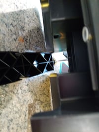 Coș de gunoi cu pedală Curver Deco Bin 50L, aspect metalic gri, 39x29x72 cm — defect, funcționează parțial: pedală ruptă (stare: vezi a 2-a poză) 3