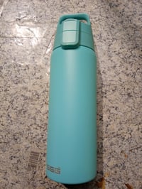 Sticlă din oțel inoxidabil SIGG Shield ONE, 750 ml, bleu, pentru băuturi carbogazoase — lovituri ușoare (stare: vezi poza 2) 4