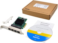 BCM5719 Négyportos Gigabit Ethernet Szerver Adapter ULANSeN PCIe 8