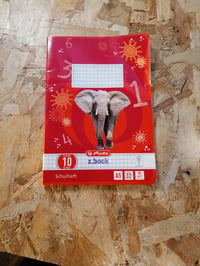 Herlitz x.book A5 Kockás Iskolai Füzet Margóval, Lineatur 10, 80 g/m², 32 Lapos, 4. Osztály – Minimális szakadás (állapot: lásd a 2. képet) 3