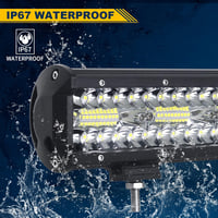 Willpower 17 Inch 360W LED Munkalámpa 12V 24V Vízálló Offroad Autó Traktor Fényszóró - 1pc 17 inch 360W 5
