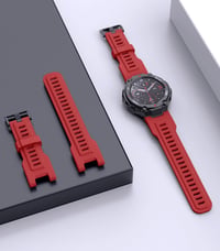 MoKo Szilikon Szíj Amazfit T-Rex/T-Rex Pro Okosórához - Puha Sportpánt Csavarhúzókkal, Csereszíj Okosóra Kiegészítő 7
