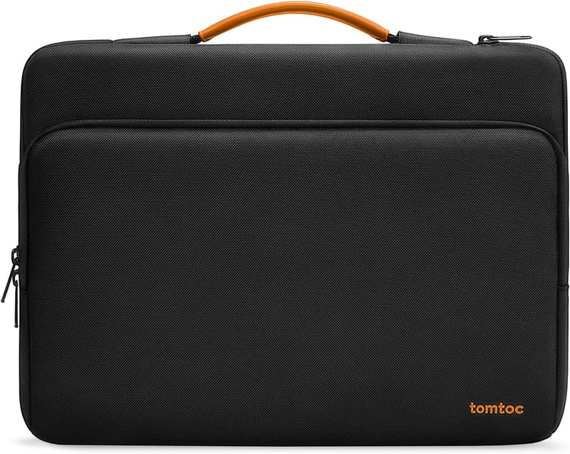 TomToc 360° védőtok 14" MacBook Pro M3/M2/M1 Pro/Max laptophoz, ütésálló, vízlepergető