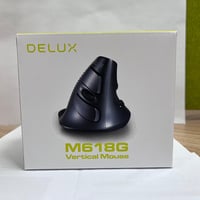 DeLUX M618G GX ergonomikus vezeték nélküli függőleges egér, csuklótámasszal, karpális alagút szindrómára 8