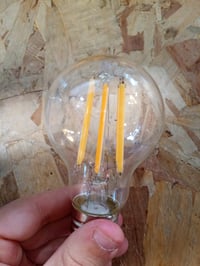 LVWIT E27 LED filament žarulja A60 11W 1521 lm 2700K toplo bijela, prozirno staklo, nije prigušiva, zamjena za 100W, set od 5 komada 5