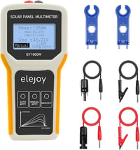 SolaMr 1600W Napelem Teszter MPPT Multiméteres LCD Kijelzővel 1