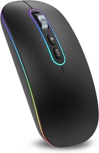 Cimetech ergonomikus vezeték nélküli egér - Bluetooth, USB, újratölthető, csendes, 1600 DPI 1