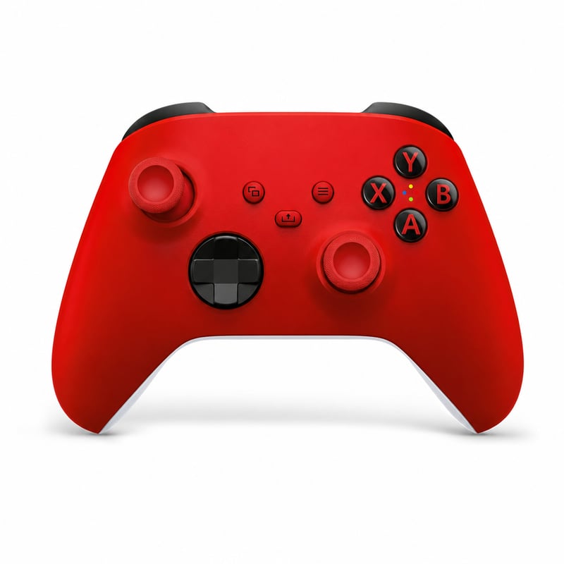 Xbox Wireless Controller — chybný, čiastočne funkčný: Ľavá analógová páčka sa pri pohybe dopredu nie vždy vráti do nulovej polohy (stav: pozri 2. obrázok)