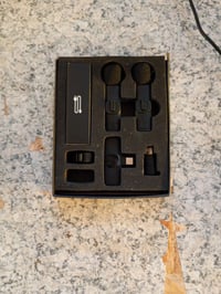 YRF Vezeték nélküli Lavalier Mikrofon iPhone és Android telefonhoz, 2,4GHz, USB-C és — egy csipesz hiányzik (állapot: lásd a 2. képet) 2