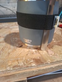 Termos pentru mâncare din oțel inoxidabil Campo Libre Lotta cu lingură, gri, 600 ml, recipient termoizolant — utilizat (stare: vezi a doua fotografie) 4