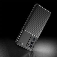 Motorola G200 5G szénszálas, ütésálló tok - koromfekete 9