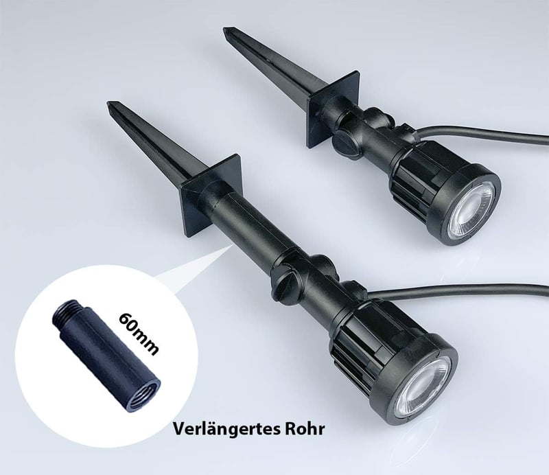 da LIGHT LED kerti lámpa 5W 400lm IP65 vízálló forgatható növénylámpa 3000K