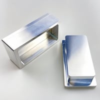 Fémből készült 5x10 cm-es téglalap alakú gyanta előprés forma, oldószermentes DIY extrakcióhoz 4