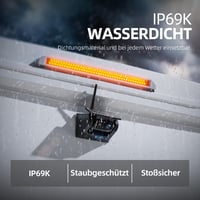 eRapta Mágneses Vezeték Nélküli Tolatókamera 7" IPS Monitorral - 1080P Felbontás, 2 Perces Telepítés, 9600 mAh Akkumulátor, 150° Látószög, U 5
