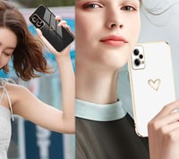 Xiaomi Redmi Note 12 Pro 5G Fehér Szíves Lányos Vékony TPU Tok 5