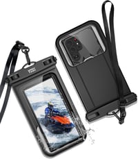YOSH vízálló telefontok XXL méretű készülékekhez, 9"-ig, kártyatartóval - iPhone 15 Pro Max, Samsung S24 Ultra kompatibilis 1