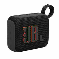 Boxă portabilă Bluetooth JBL Go 4, negru, folosită - JBL Pro Sound, bas — litera L se dezlipește (stare: vezi a 2-a imagine) 1